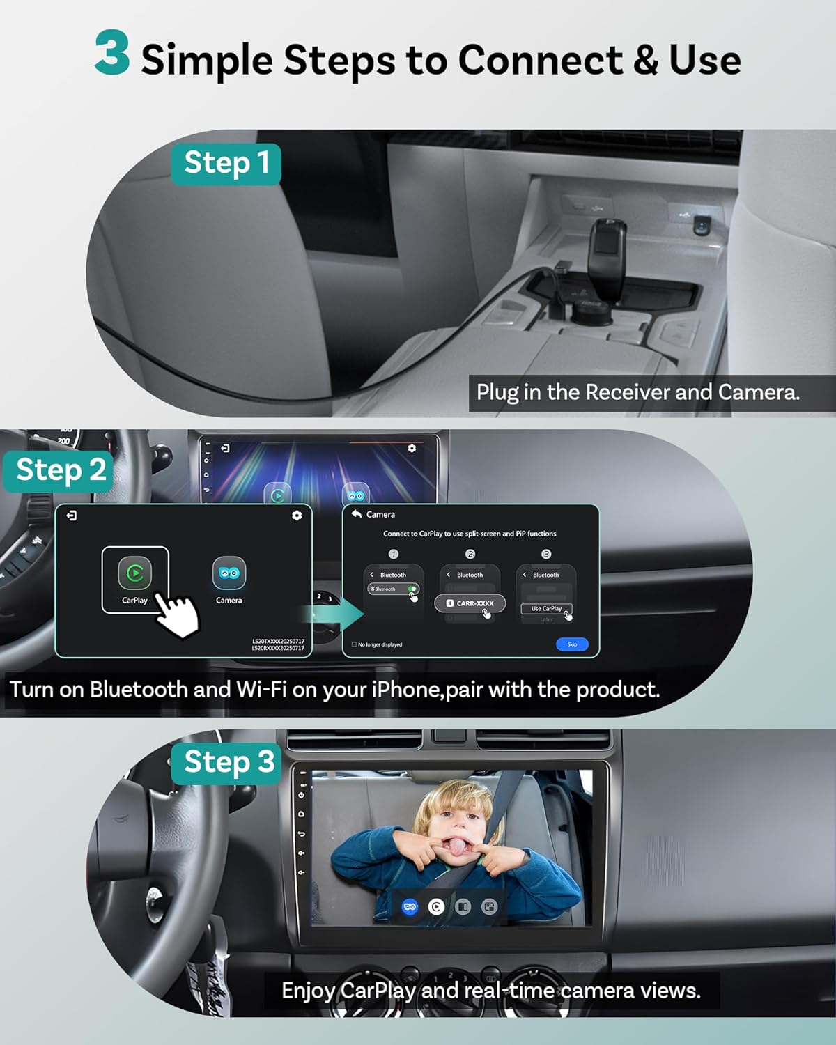Carplay Baby Monitor™